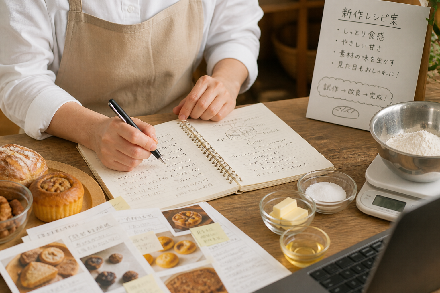 商品開発・レシピ研究